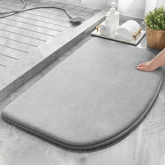 Quick Dry Absorbent Bathroom Rugs Dirt Resistant Mats