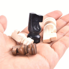 32pcs Wooden Chess Pieces Chess Pieces Accessories