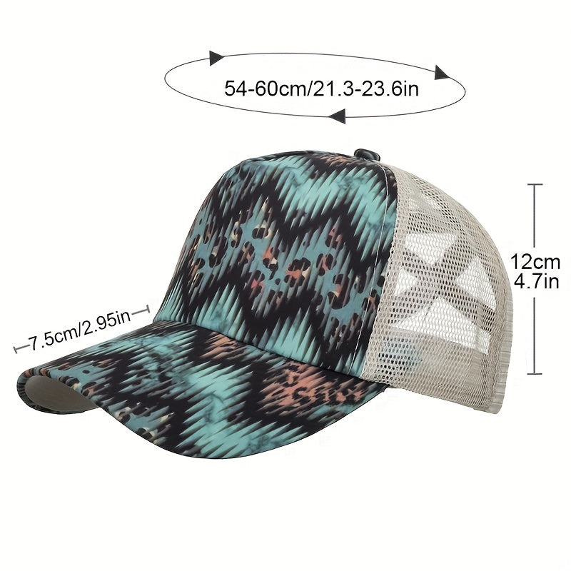 Unisex Mesh Trucker Cap Baseball Hat Sun Hat Dad Fishing Hat