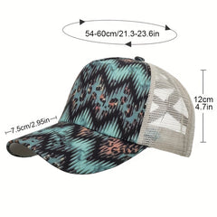 Unisex Mesh Trucker Cap Baseball Hat Sun Hat Dad Fishing Hat