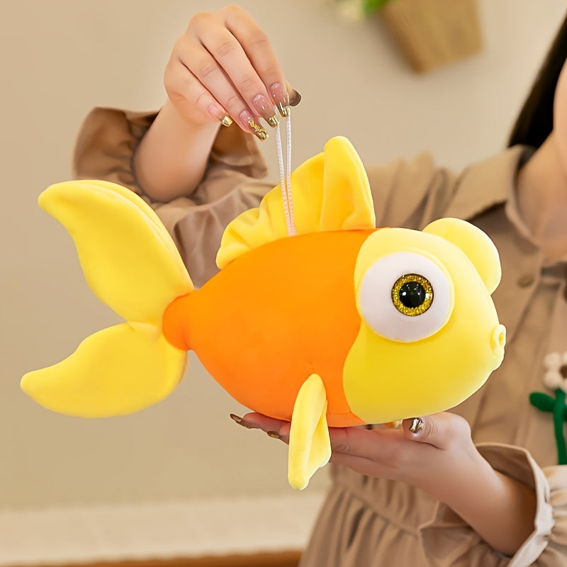 12 Goldfish Plush Toy - Birthday & Christmas Home Decor