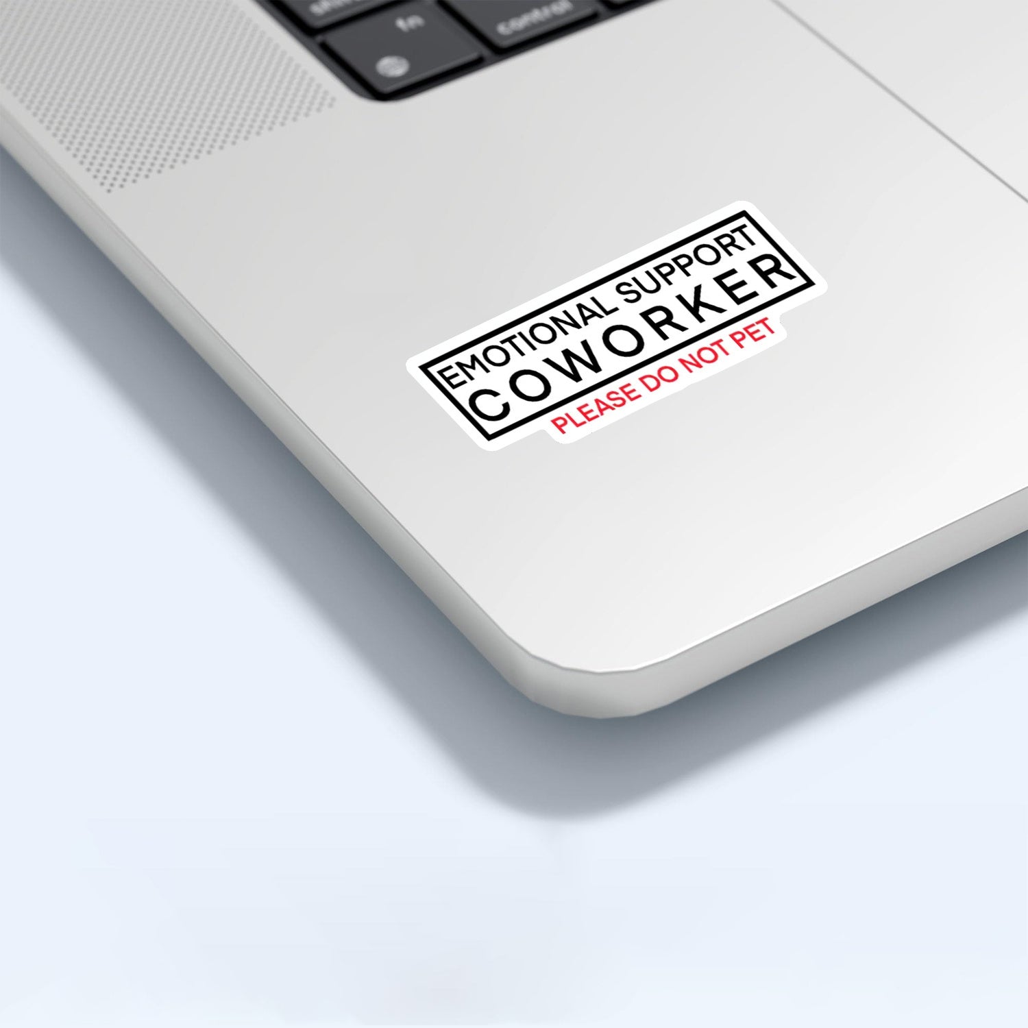 Emotional Support Colleague Stickers Decorative Decals Car Decal Art