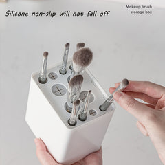 Eyebrow Pencil Storage Box Makeup Brush Vanity Pen Holder