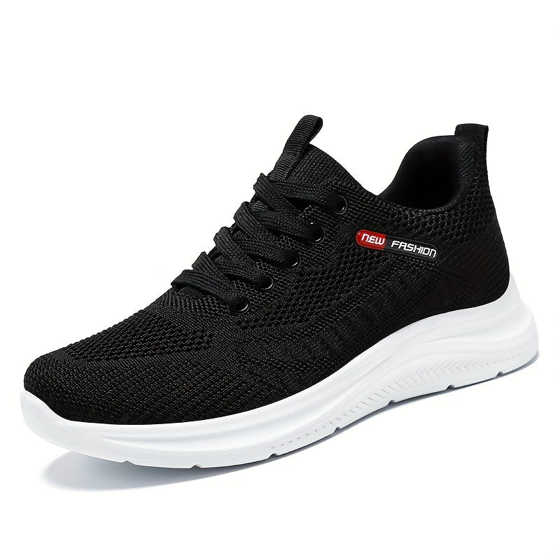 Women's Knitted Sports Shoes Lightweight Low Top Running & Tennis Sneakers