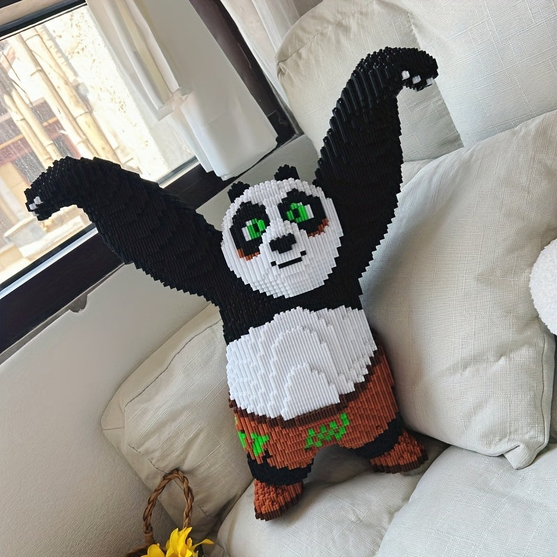 Giant Panda Building Blocks 3D Puzzle DIY Toy for Adults
