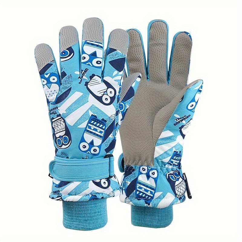 Winter Windproof Waterproof Wear-resistant Gloves - Keeps Hands Warm at 30&deg;C