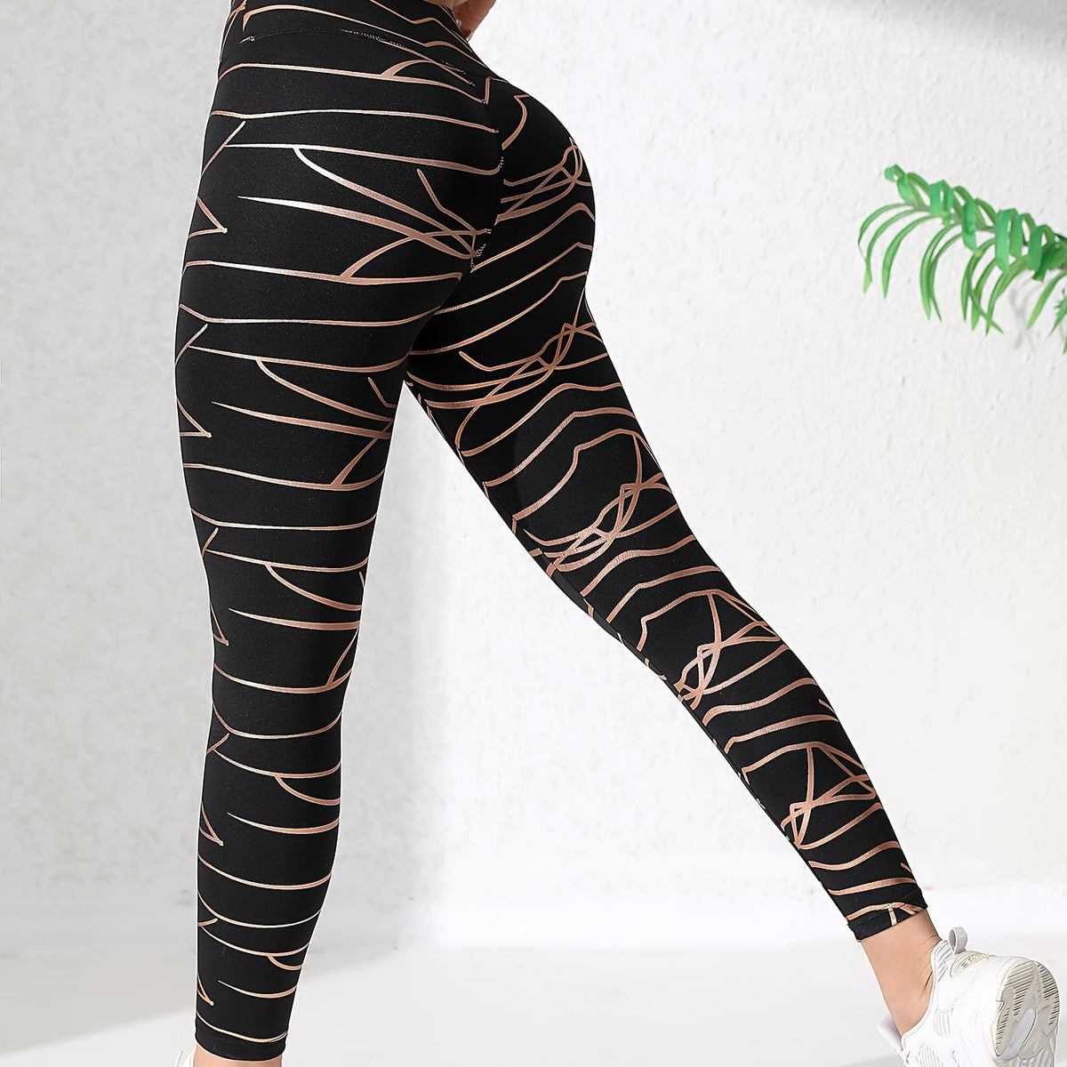 High Waist Tummy Control Fitness Pants Quick Dry Sports Leggings