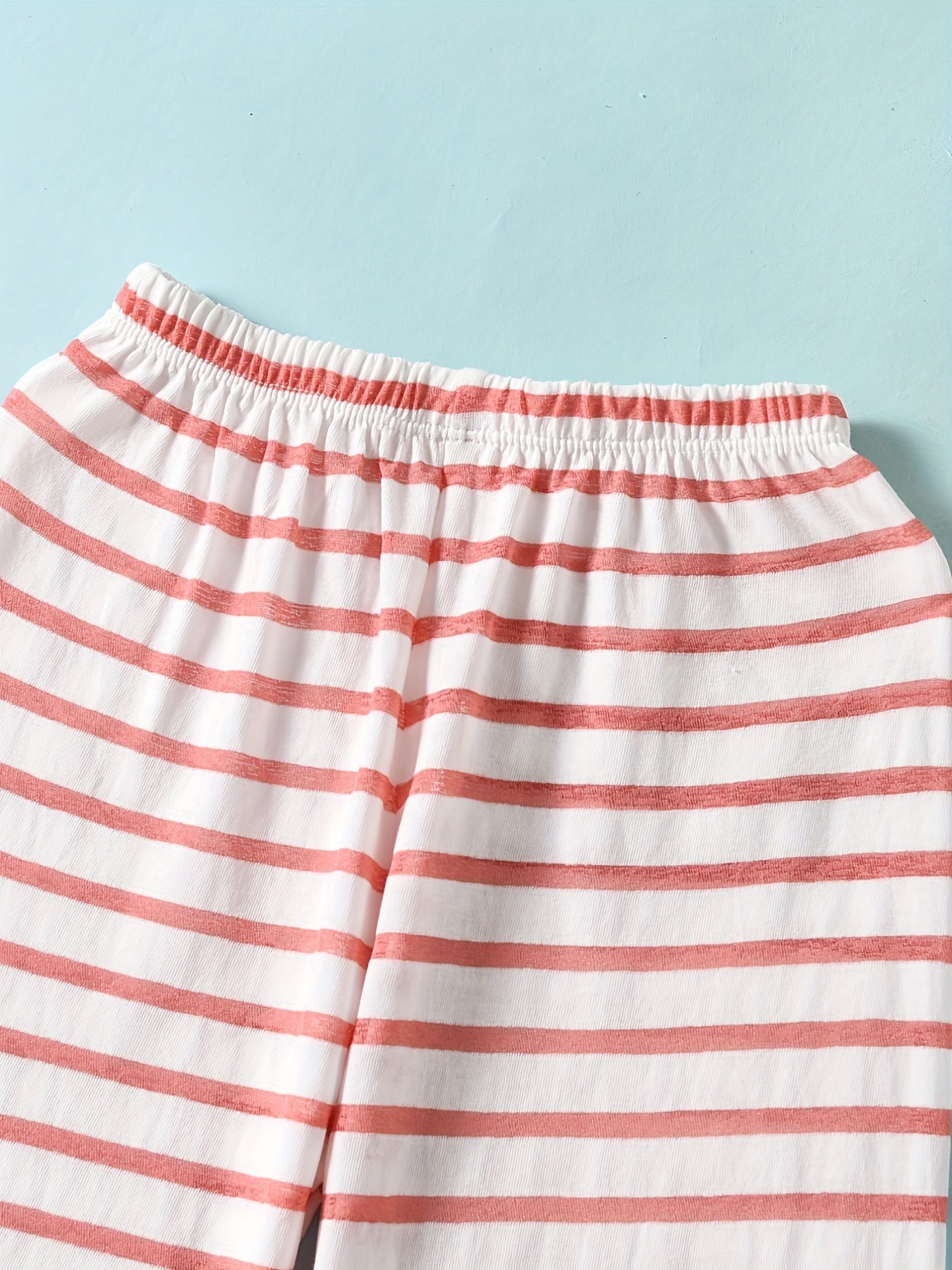 Striped Graphic Jogger Pants for Toddler Girls