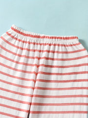 Striped Graphic Jogger Pants for Toddler Girls