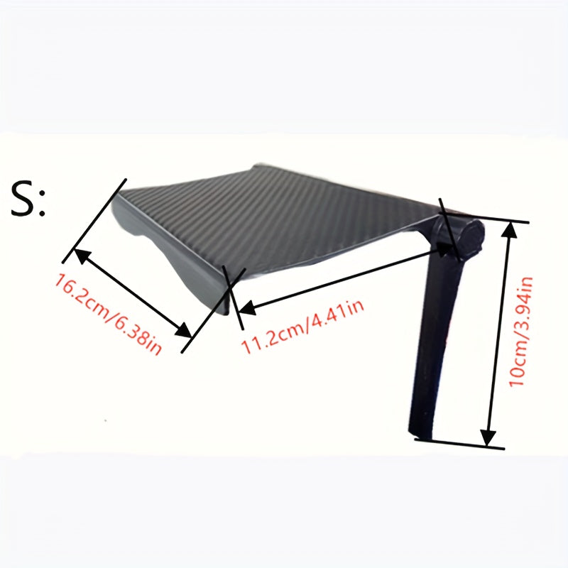 Adjustable TV Screen Top Shelf Computer Monitor Desktop Screen Top Storage Rack