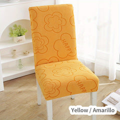 Jacquard Chair Cover Seat Protector for Restaurant Kids - Removable Washable