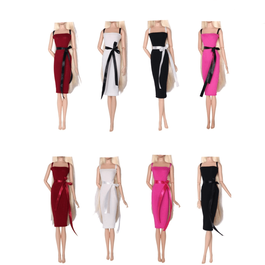 Elegant Tight Fitting Dress for 1 6 Doll