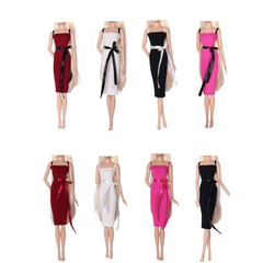 Elegant Tight Fitting Dress for 1 6 Doll