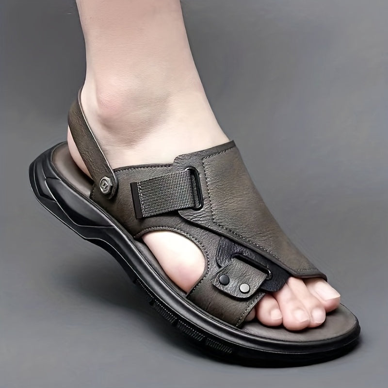 Men's Dual Purpose Sandals Casual Hollow Out Non Slip Shoes