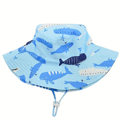 Shark Fisherman's Hat Sun Protection Bucket Hat Outdoor Beach Party Boys Girls