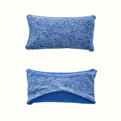 2-in-1 Travel Pillow & Eye Mask for Head, Neck, Chin Support