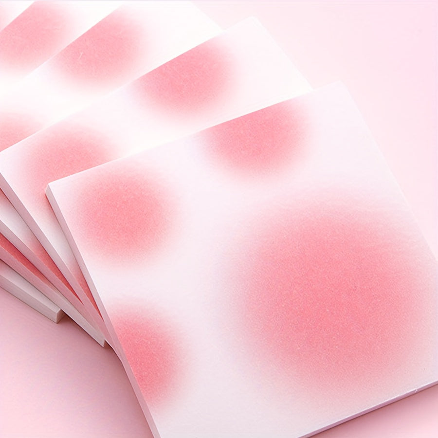 50 Sheets Pink Memo Pad Self Stick Tab Office School