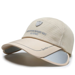 Summer Sunscreen Baseball Cap Mesh Trucker Hat Women Adjustable Sports Hat