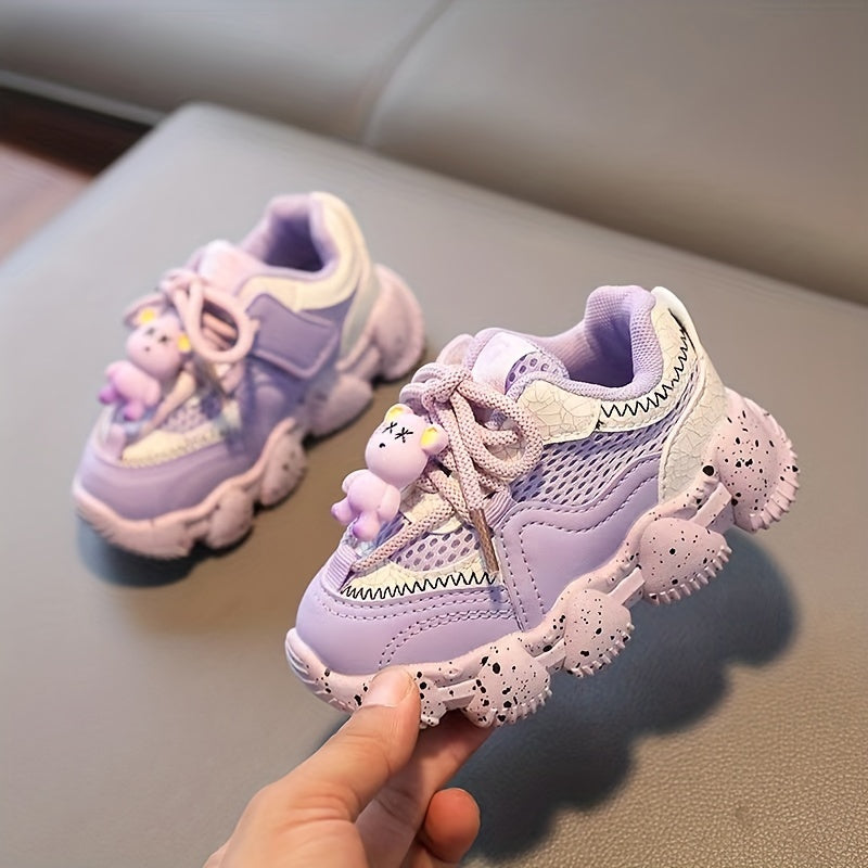 Chunky Shoes With Toy Bear for Girls