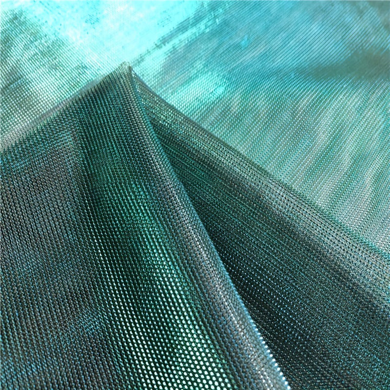 1pc Iridescent Shimmer Organza Mesh Fabric Gauze Metallic Flashing DIY Sewing