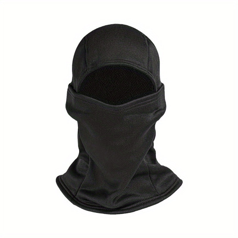 Elastic Fabric Winter Coldproof Headgear Full Face Mask Windproof Head Cover