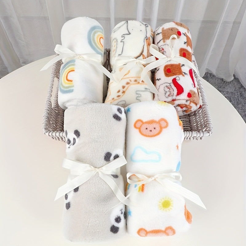 Soft Plush Baby Blanket for Newborns