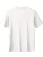 Teddy Bear Print Men's Graphic Crew Neck Active T shirt