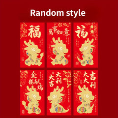 30pcs Dragon Lucky Money Envelopes for Chinese New Year & Spring