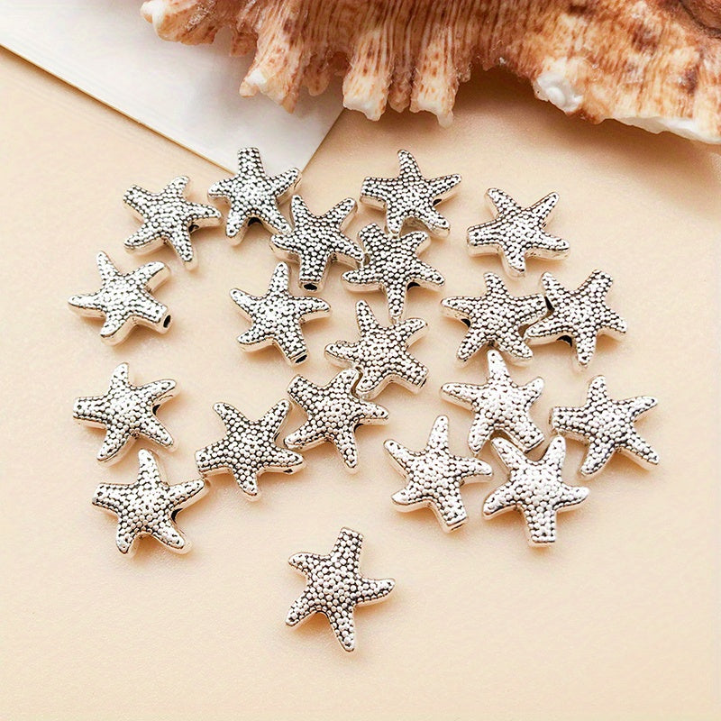 20pcs Antique Silver Animal Shape Metal Loose Beads for DIY Bracelet Necklace