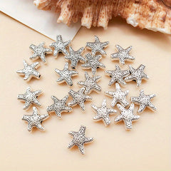 20pcs Antique Silver Animal Shape Metal Loose Beads for DIY Bracelet Necklace