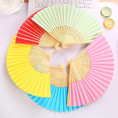 Chinese Style Hand Held Fan Folding Fan For Women