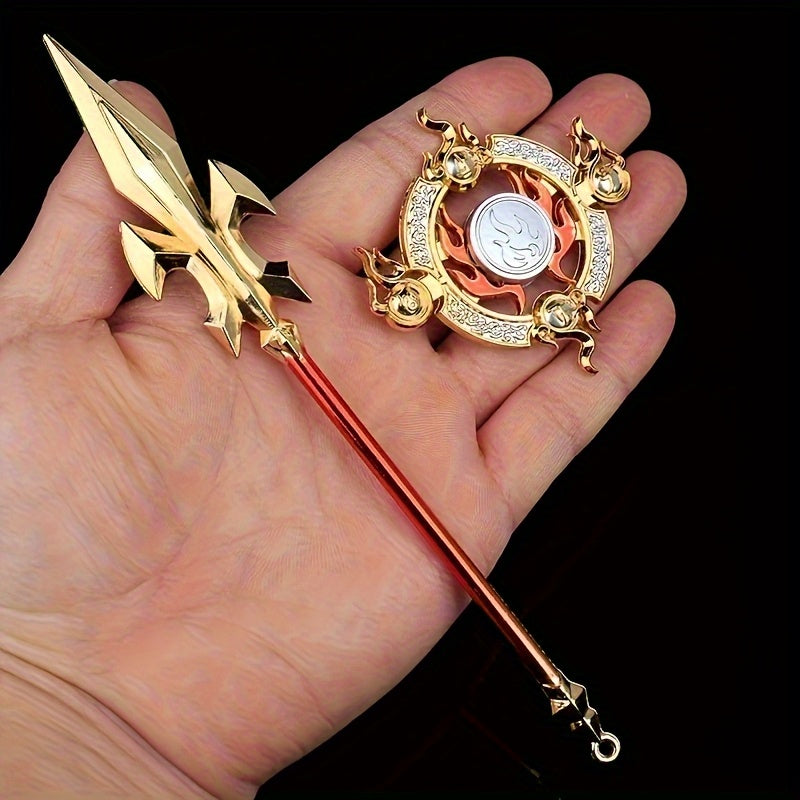 Nezha Spinning Top 2pcs Set Anime Character Role Playing Props