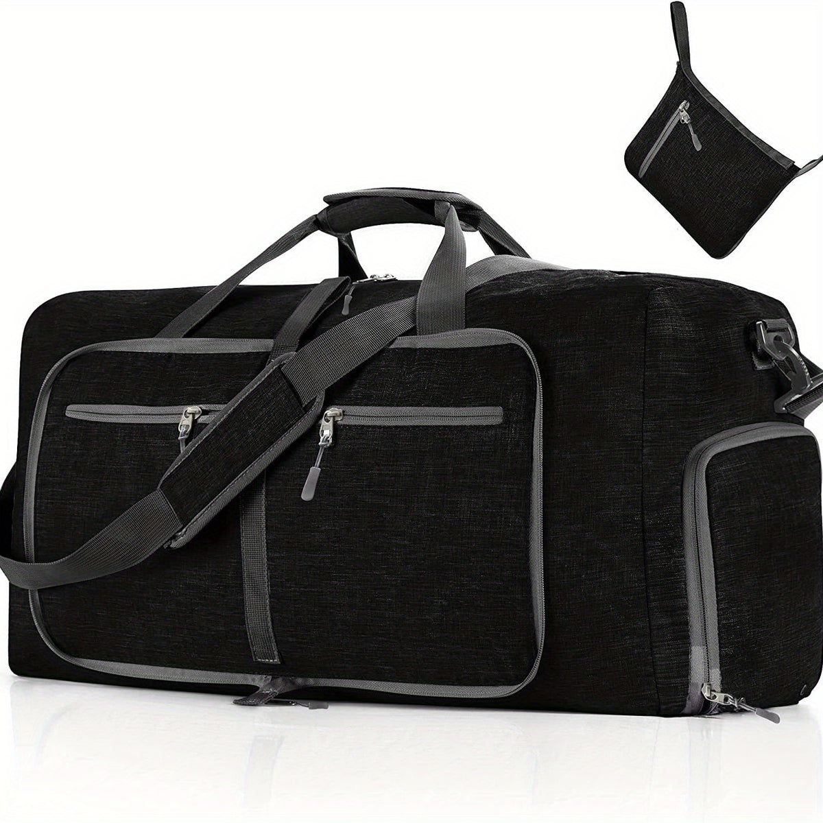 Folding Duffle Bag for Outdoor Travel Camping Fitness Men Women