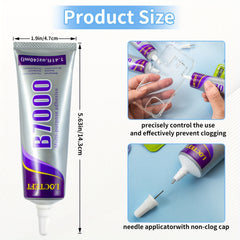 40ml B 7000 Transparent Glue for Diamond Crafts Jewelry Bead Adhesives