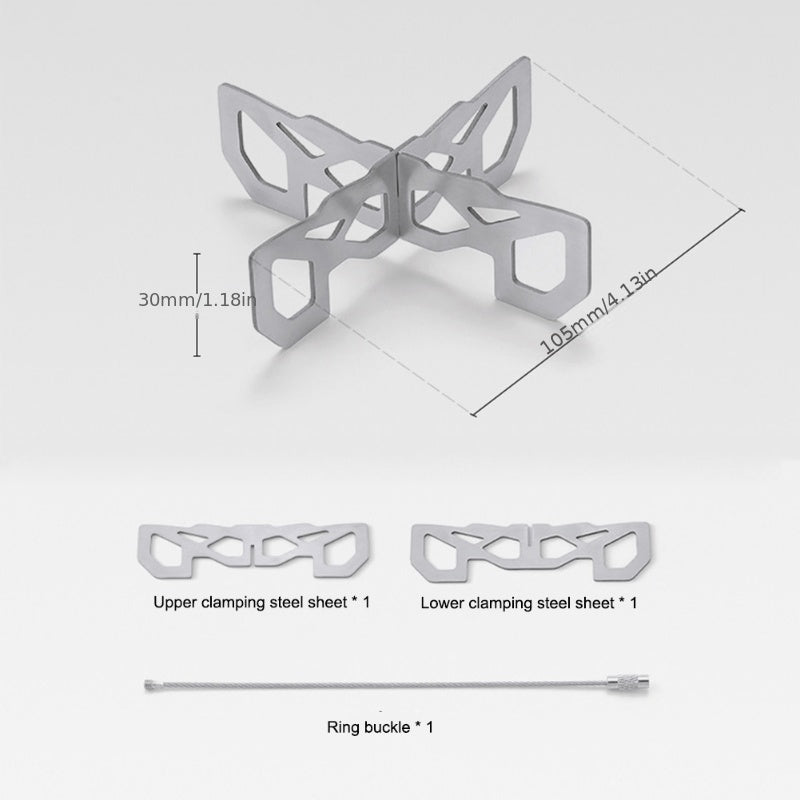 Stainless Steel Stove Stand for Camping and Backpacking