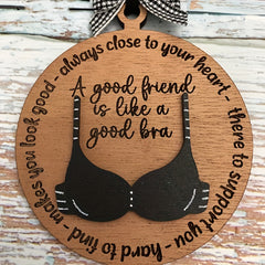 Funny Bra Friends Love Decoration Hanging Christmas Tree Ornament