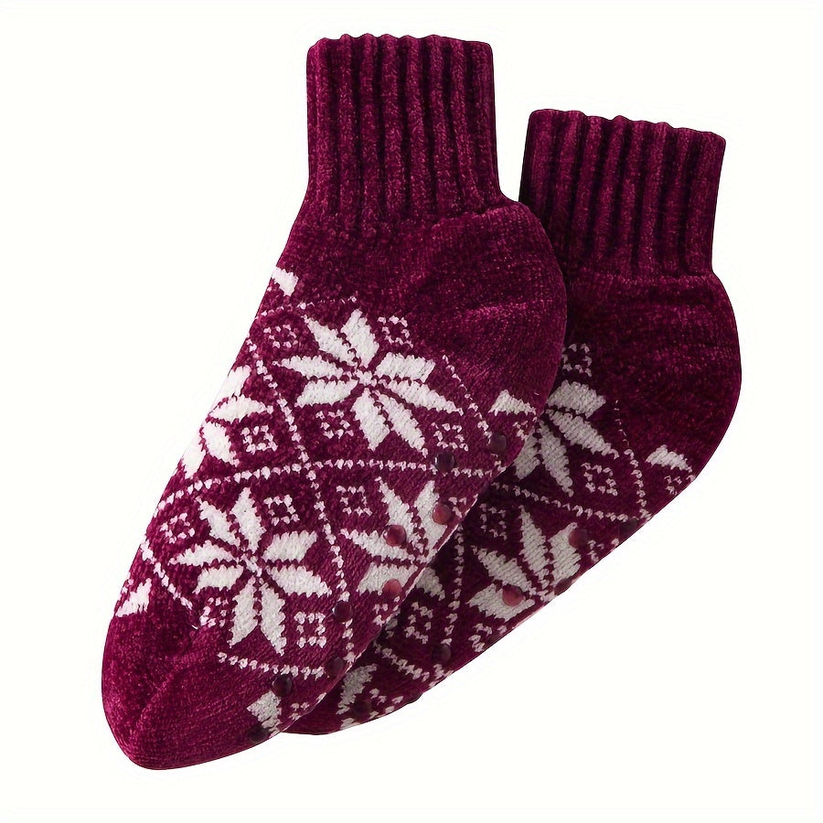 Geometric Print Mid Tube Socks Women's Stockings