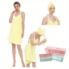 Soft Water Absorption Sling Bath Towel Quick Drying Bath Supplies