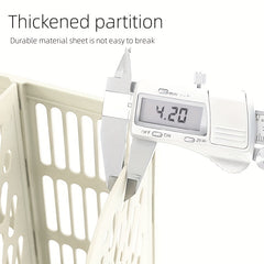 Thickened Quadruple File Holder Office Supplies Desktop Storage Rack