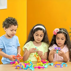 Creative Relaxing Suction Cup Toy Set for Construction Travel Windows