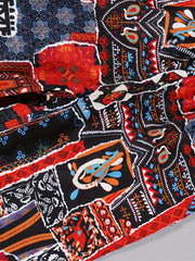 Boys Casual Ethnic Pattern Pants Spring Autumn Kids