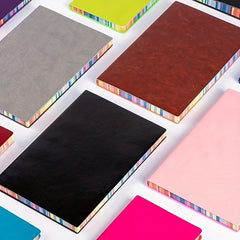 B5 Edge Soft Leather Notebook Doolin Paper 200 Pages