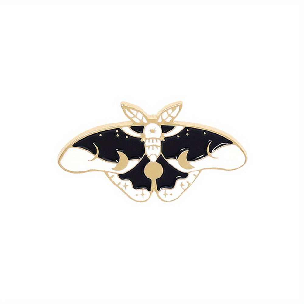 Zinc Alloy Moth Butterfly Insect Brooch Bag Shirt Clothing Accessories