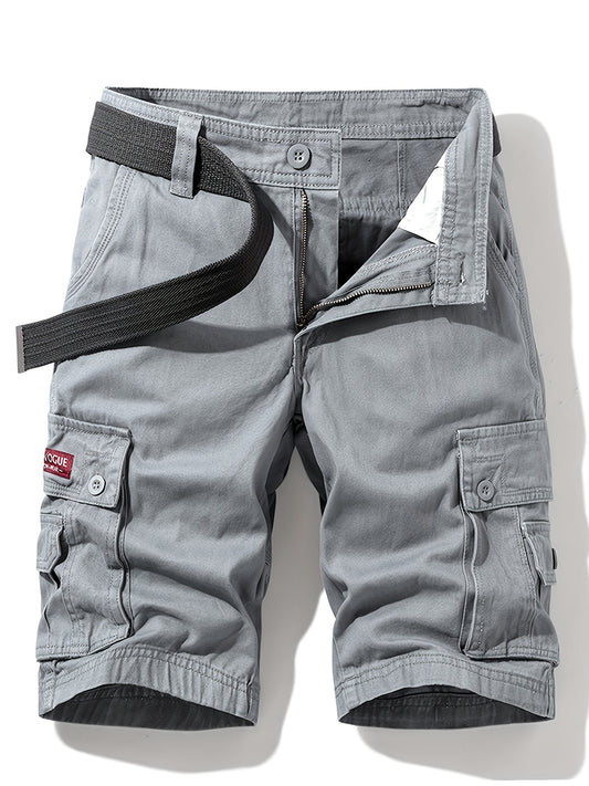 Men's Drawstring Cargo Shorts for Summer Outdoor