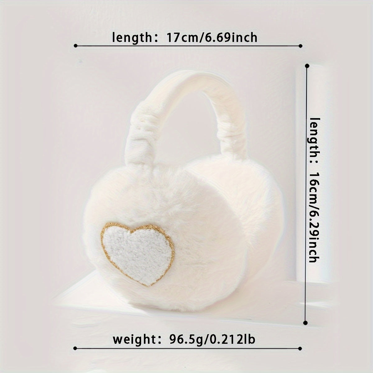 Women's Cartoon Earmuffs Warm & Soft Polyester Hand Washable