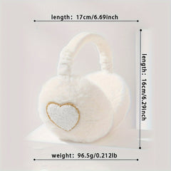 Women's Cartoon Earmuffs Warm & Soft Polyester Hand Washable