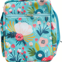 1pc Bible Bag Portable File Large Storage Printed Cosmetic Convenient Bag