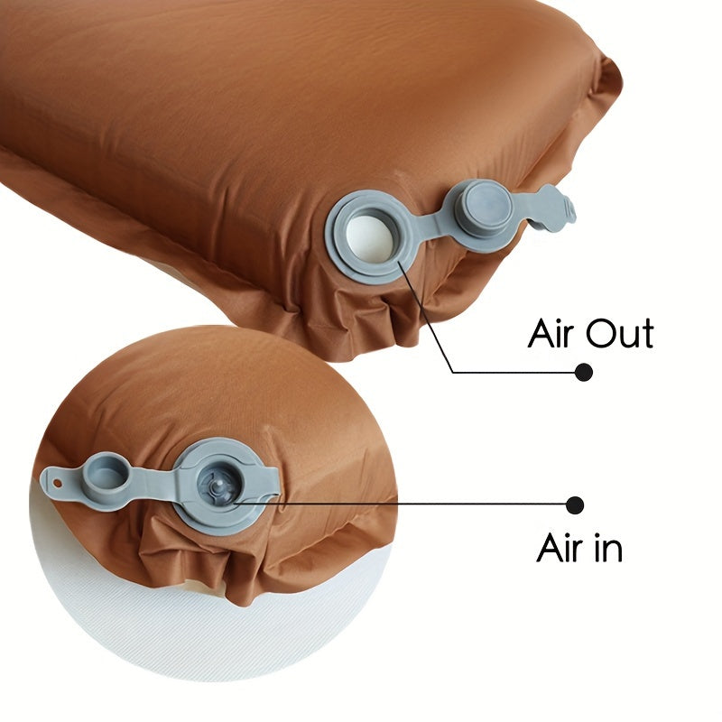 Self-inflating Pillow for Office Car Camping Hiking Neck and Waist Support