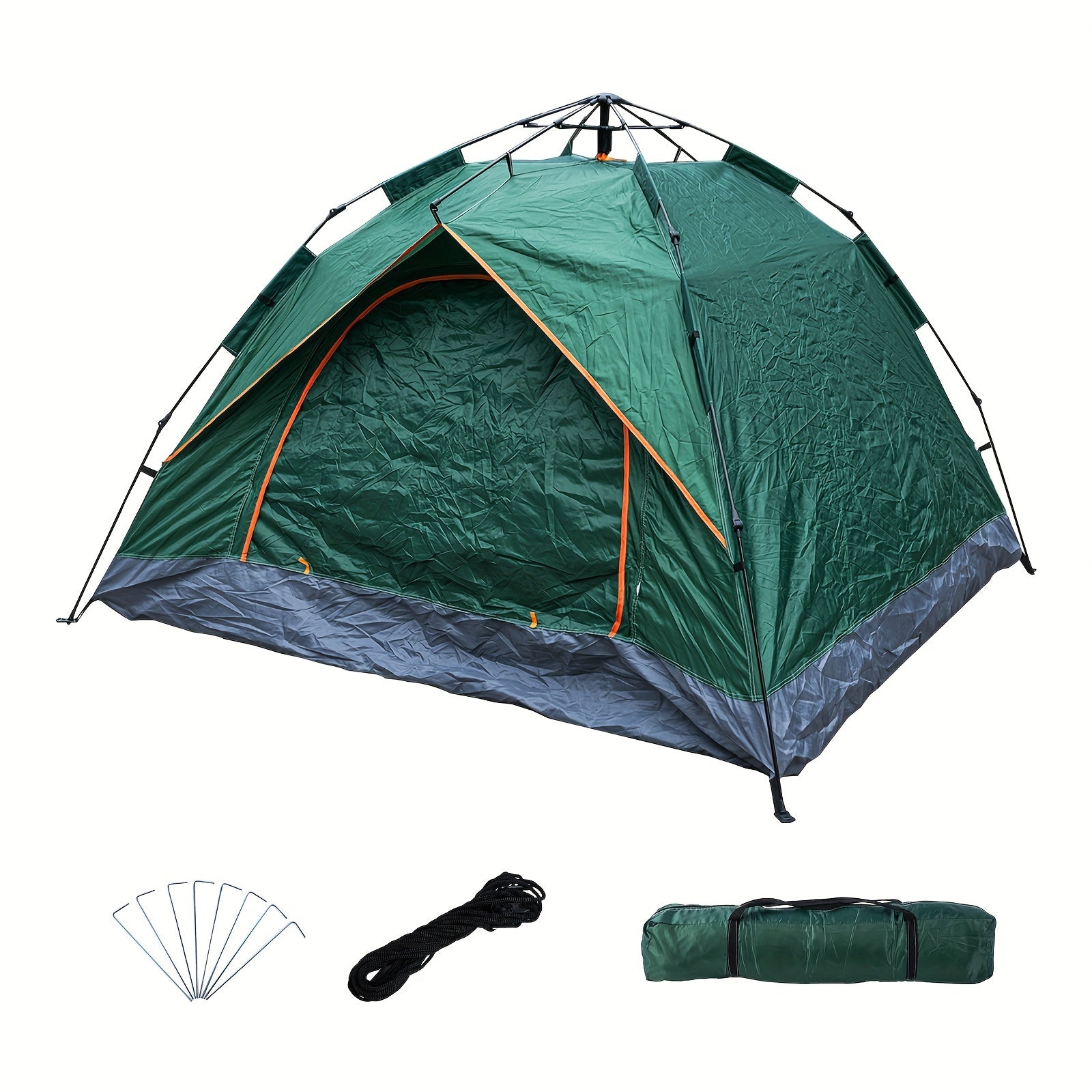 Waterproof Quick Opening Camping Tent Portable Single Layer Tent