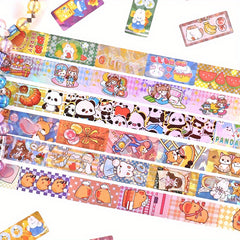 Wearable Shared Sticker Bracelet - Random One Character - DIY Sticker Bracelet